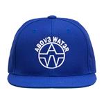The Above Water Royal Blue Snapback Hat w/White Logo