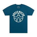 The Above Water T-Shirt - Deep Teal w/White Colossal Logo
