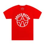The Above Water T-Shirt - Red w/White Colossal Logo