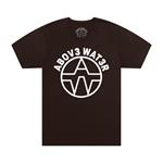 The Above Water T-Shirt - Dark Chocolate w/White Colossal Logo
