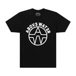 The Above Water Black T-Shirt - w/White Colossal Logo